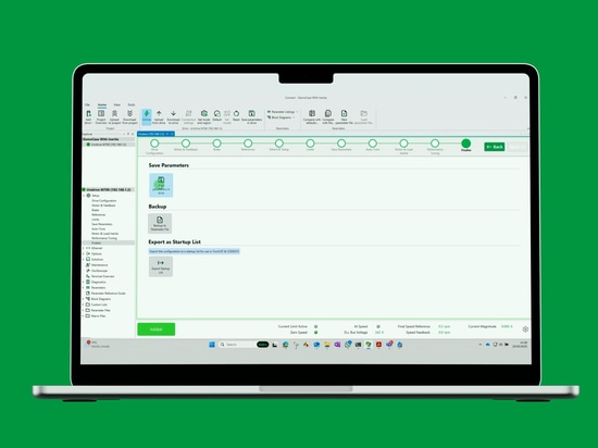 Nidec Drives stellt verbessertes Connect PC-Tool vor