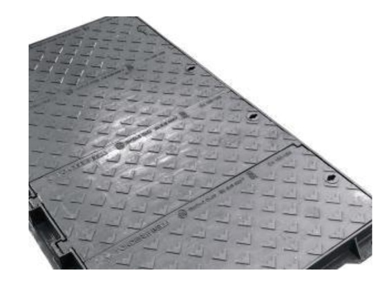 TELE D400 – Modularer Schachtdeckel aus Duktilguss für Schwerlastanwendungen