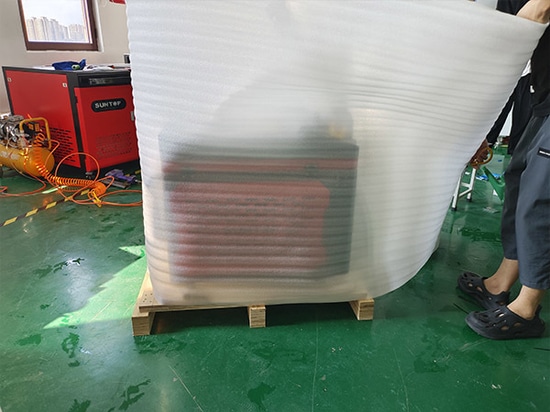 Suntop 1500W 4-in-1-Handlaserschweißgerät: Streng getestet und nach Italien geliefert