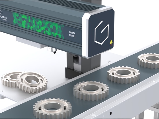 MOPA LASER in der Produktionslinie