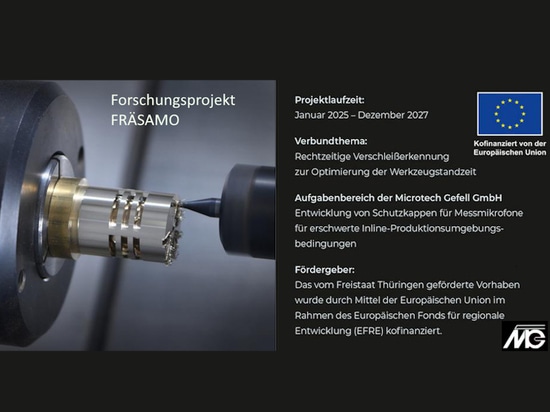 MTG und das Forschungsprojekt Fräsamo – Vermeidung kostspieliger Maschinenausfälle aufgrund von Werkzeugverschleiß durch KI-basierte akustische Überwachung in der Metallbearbeitung