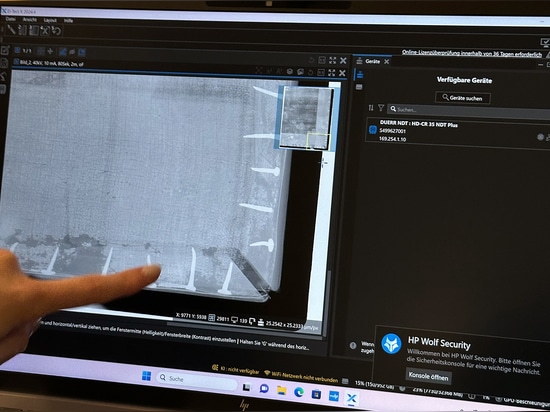 Das Computerradiographie-System von DÜRR NDT deckt verborgene Details in historischen Kunstwerken auf
