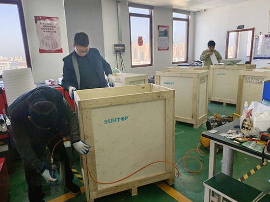 SUNTOP liefert erfolgreich 8 kundenspezifische 1500-W-Handlaserschweißgeräte an spanischen Kunden