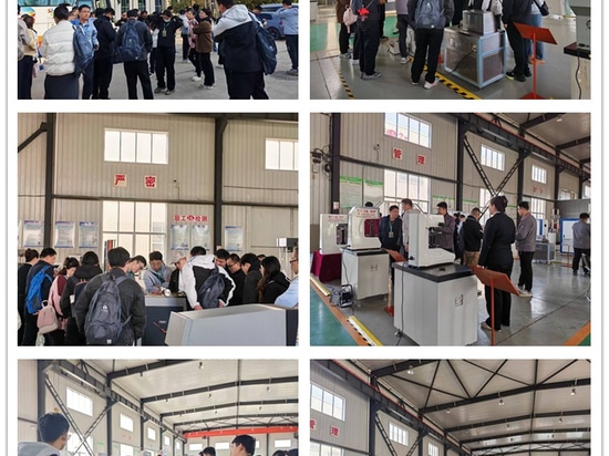 Personal aus dem Bereich Maschinenbau und Chemie der Provinz Shandong kommt zur Schulung in die Fabrik