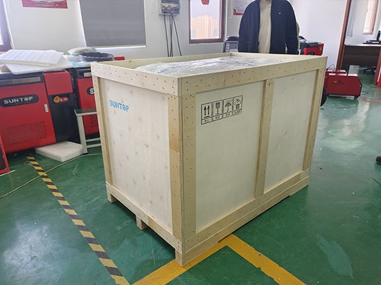 SUNTOP liefert zwei 3000-W-4-in-1-Laserschweißgeräte nach erfolgreichem Test aus