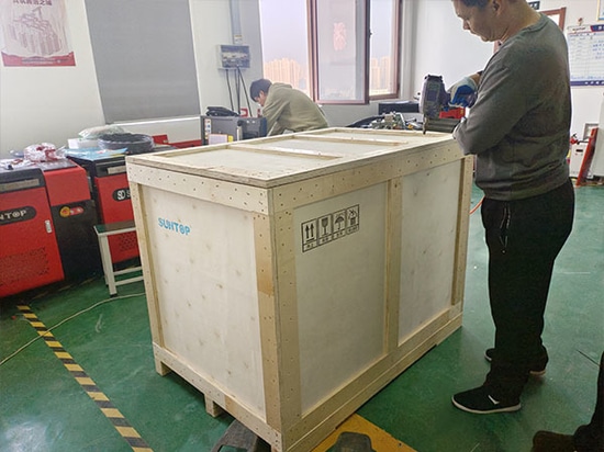 SUNTOP liefert zwei 3000-W-4-in-1-Laserschweißgeräte nach erfolgreichem Test aus