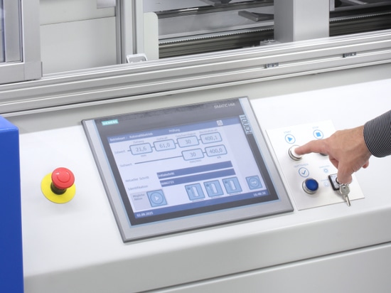 Intuitive Bedienung via Touchpanel