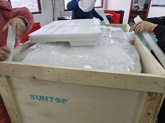 Italienischer Kunde arbeitet mit Suntop Laser zusammen und kauft erneut eine 3000-W-Handlaser-Reinigungsmaschine
