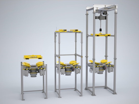 FIBC-Entleerungsanlage mit Anti-Staub-System SBB-ADS