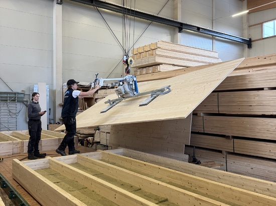 GIS Vakuum-Handlingsystem für Hallen- und Drehkran
