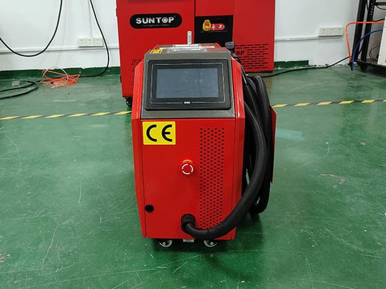 SUNTOP liefert maßgeschneiderte luftgekühlte integrierte Handlaserschweißmaschine nach Spanien