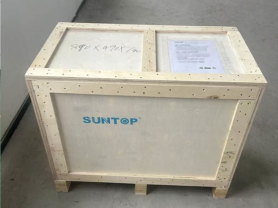 SUNTOP liefert maßgeschneiderte luftgekühlte integrierte Handlaserschweißmaschine nach Spanien