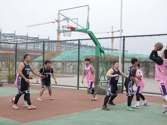 5. jährliches Basketballturnier von Zhengxi Intelligent: Gemeinsam für den Erfolg