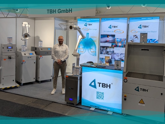 Caglayan Özdil am TBH Messestand auf der Nortec 2026