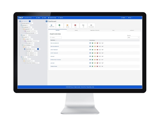 Lubrication Cloud auf dem PC‑Bildschirm
