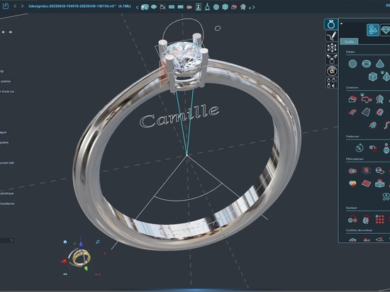 Gravotech präsentiert 3DESIGN V13: einen neuen Maßstab im High-End-Schmuckdesign
