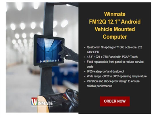 Winmate FM12Q 12.1" Android-Fahrzeugcomputer