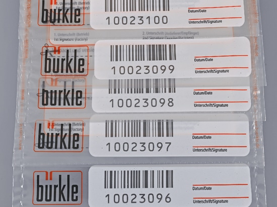 Sicherheitsbeutel für Proben (Bürkle GmbH)