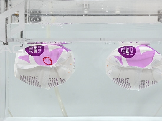 Kontrollprobe: Eine Packung mit einer eindeutig identifizierten