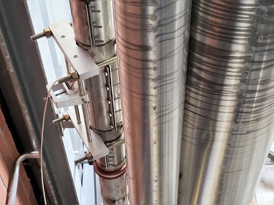 Ultraschall-Durchflussmesser FSJ für die Messung von Sattdampf.
