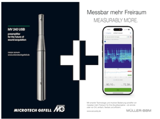 MV 240 USB - Messbar mehr Freiraum