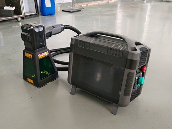 Der verbesserte, mit Abstandssensor ausgestattete Handlasermarkierer von SUNTOP wurde erfolgreich nach Italien versandt