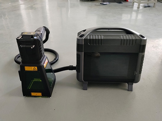 Der verbesserte, mit Abstandssensor ausgestattete Handlasermarkierer von SUNTOP wurde erfolgreich nach Italien versandt