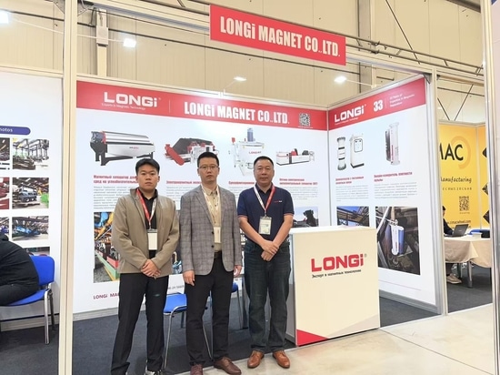 LONGi Magnet präsentiert fortschrittliche Magnetabscheidetechnik auf der Internationalen Bergbauausstellung in Novokuznetsk