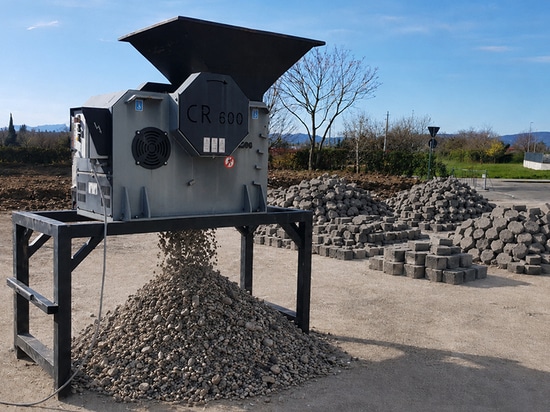 Rückgewinnung von Abfällen aus Betonwaren direkt im Produktionszyklus