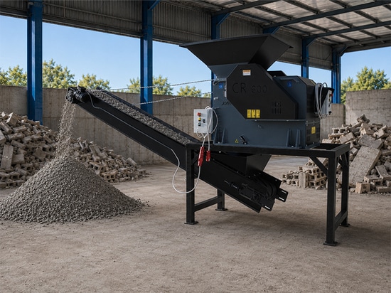 Rückgewinnung von Abfällen aus Betonwaren direkt im Produktionszyklus