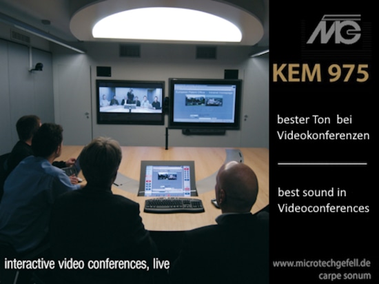 KEM 975 - Ein ideales Werkzeug für beste Tonqualität bei Videokonferenzen