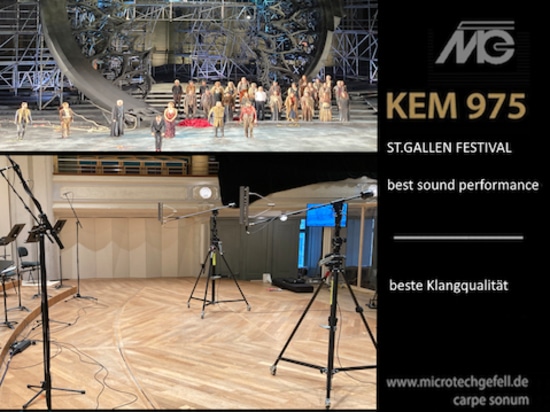 KEM 975 im Einsatz bei Open-air settings