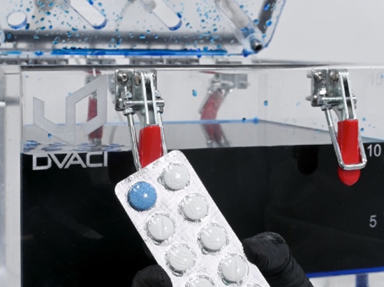 Methylenblau-Test unter Anwendung von Unterdruck