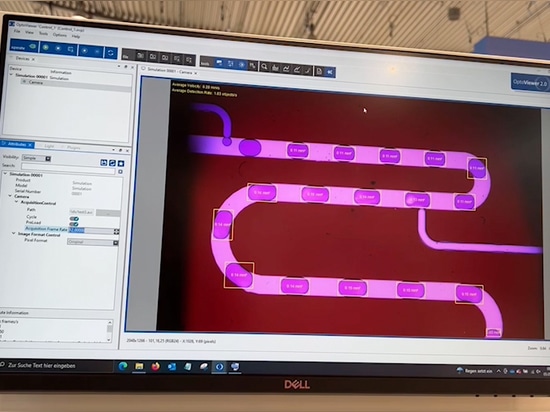 Tröpfchenbasierte Mikrofluidik mit dem Opto Digital Inverse Microscope Profil M
