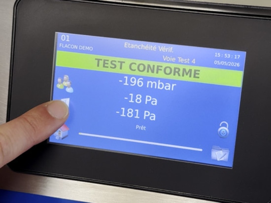 Mit integrierter Vakuumpumpe mit elektronischer Regelung bis zu -700 mbar
