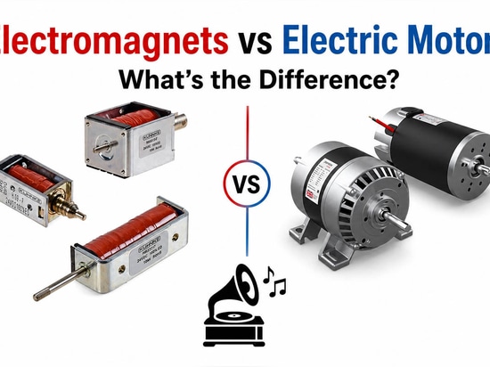 Elektromagnete im Vergleich zu Elektromotoren
