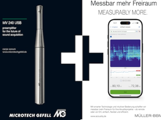 MV 240 USB - Kombination mit mobilen Endgeräten