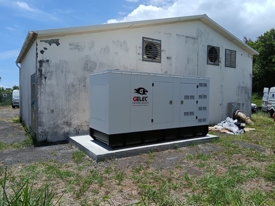 Notstromversorgung für eine Pumpstation auf Réunion