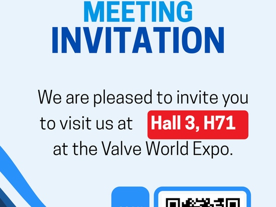 Valve World Expo 2026 – Druckregelventile in Halle 3, Stand H71