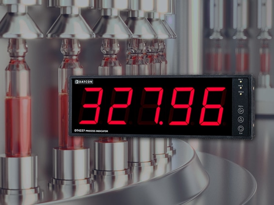 Die beliebte Prozessanzeige DT4227.. von Datcon wurde um zwei neue Modelle erweitert