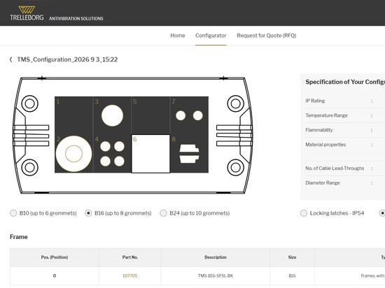 Neuer Online-Konfigurator für Kabeleinführungslösungen