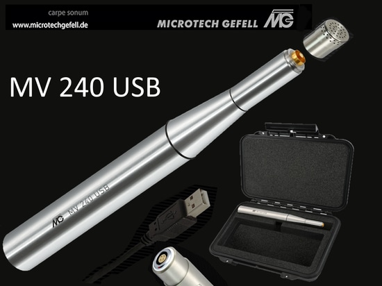 Das  Microtech Gefell 1/2" MV 240 USB Mess-Mikrofon System