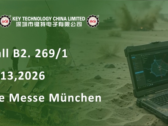 Robuste Tastatur und Zeigegerät für einsatzkritische Anwendungen: Key Technology lädt Sie zur Electronica 2026 ein