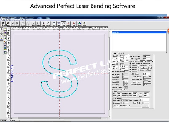 Perfekte Laser-Kanal-Buchstabe-verbiegende Maschine für Aluminium und Edelstahl