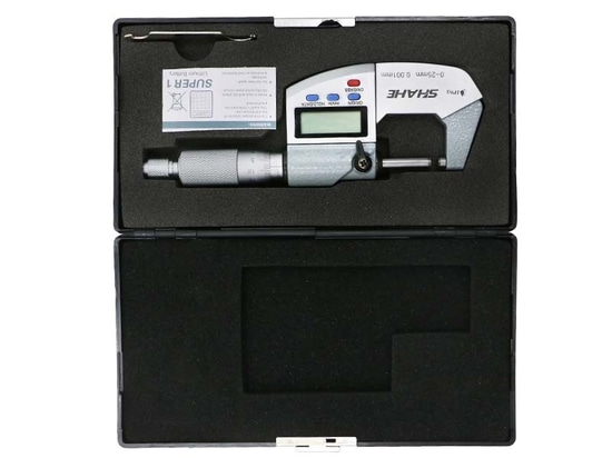SHAHE/5203-25 0-25mm 0.001mm ±0.003mm/Digital Mikrometer