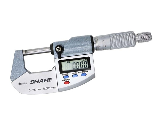 SHAHE/5203-25 0-25mm 0.001mm ±0.003mm/Digital Mikrometer