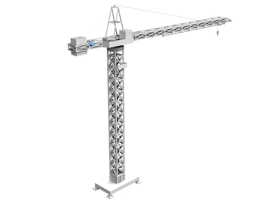 Der Windenantrieb 711 C 2 B ist ideal für den Einsatz in allen Baukränen.