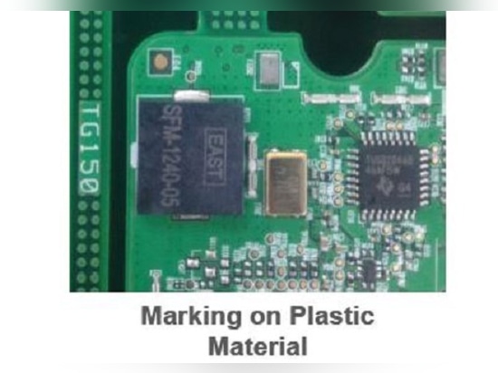 PWB-Laser-Markierungsmaschine hilft SMT-Elektronikherstellung zu blühen