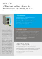 Multiport-Router für Siemens SINUMERIK 840D sl - 2