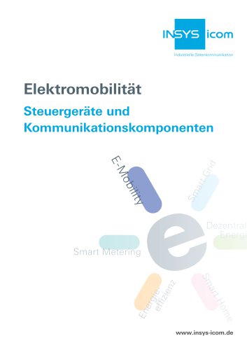 Steuer- und Kommunikationslösungen für die E-mobility